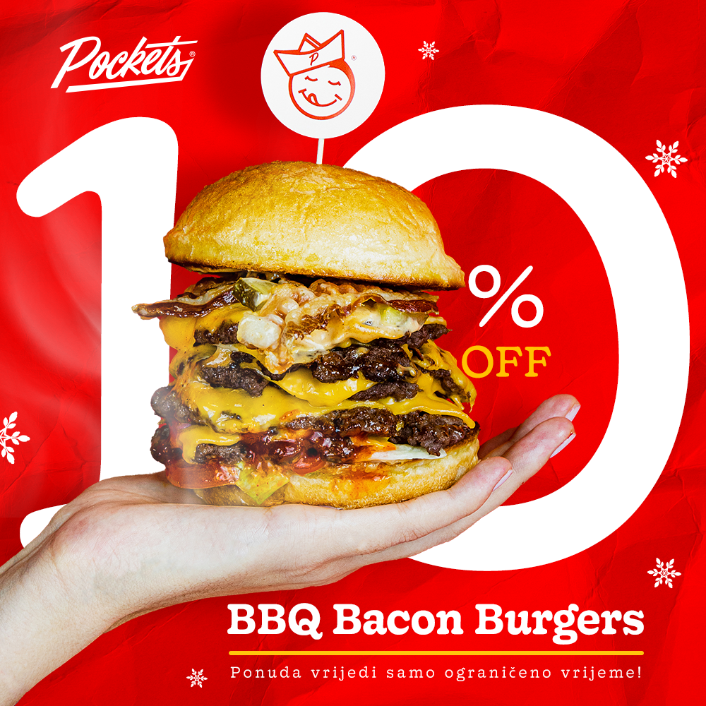 BBQ Bacon Burgers 10% Off Post